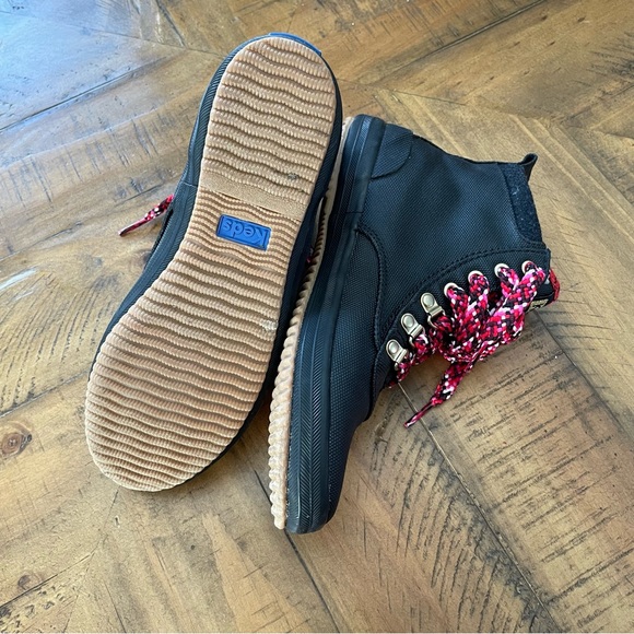 Keds Scout Boot III Size 6 Black with red laces Excellent condition - Picture 6 of 9